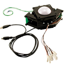 Load image into Gallery viewer, Suzo Happ 3&quot; solid White Trackball assembly w/ USB &amp; PS/2 Interface